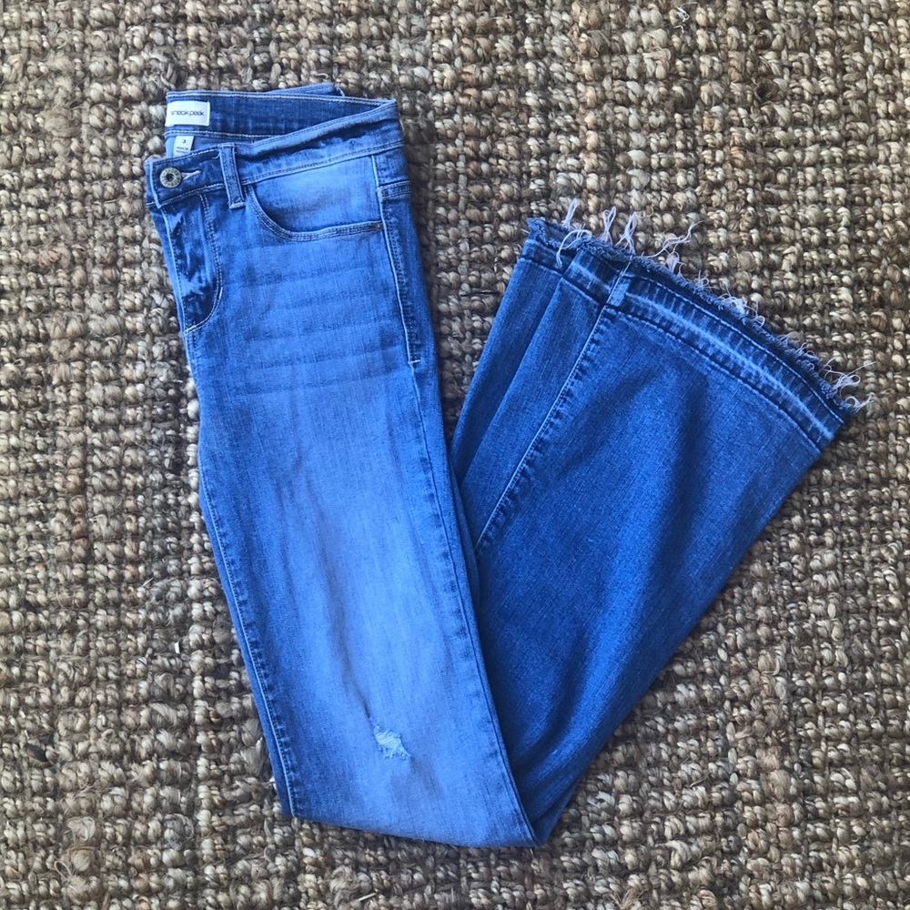 Bell bottom jeans